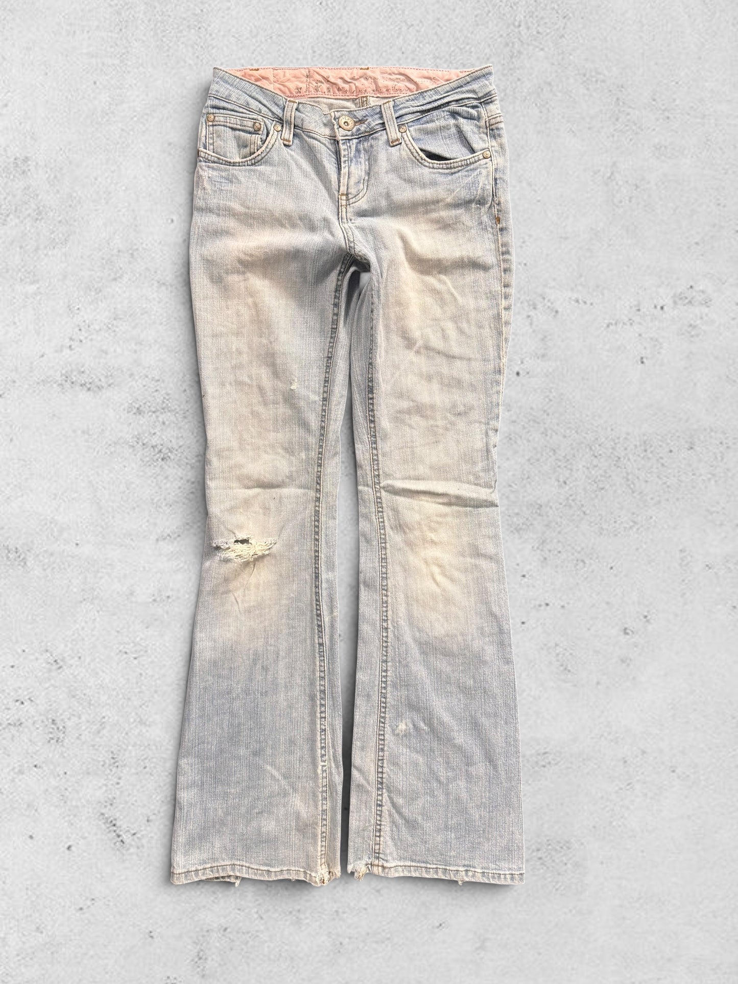 Lågmidjade jeans stl: XXS