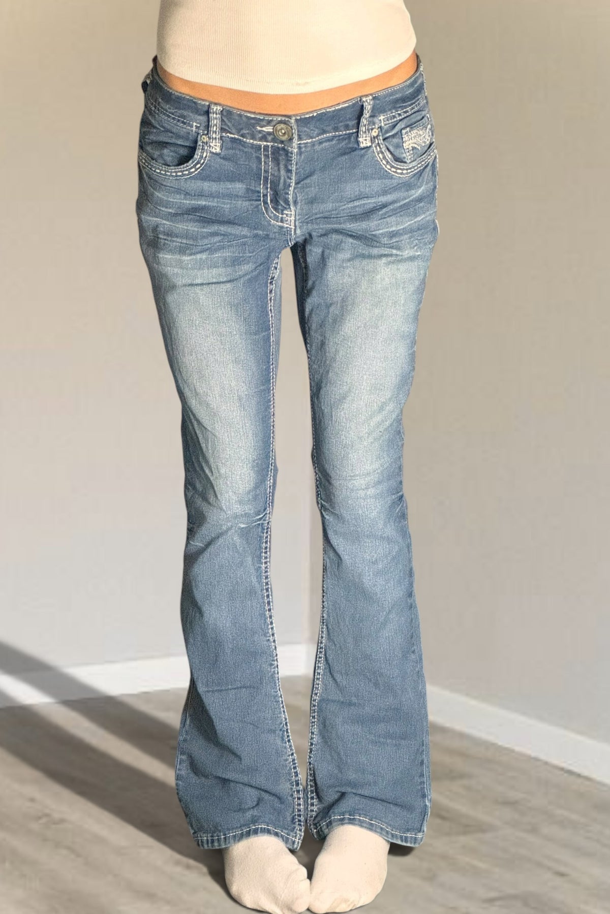 Lågmidjade jeans stl: M/L