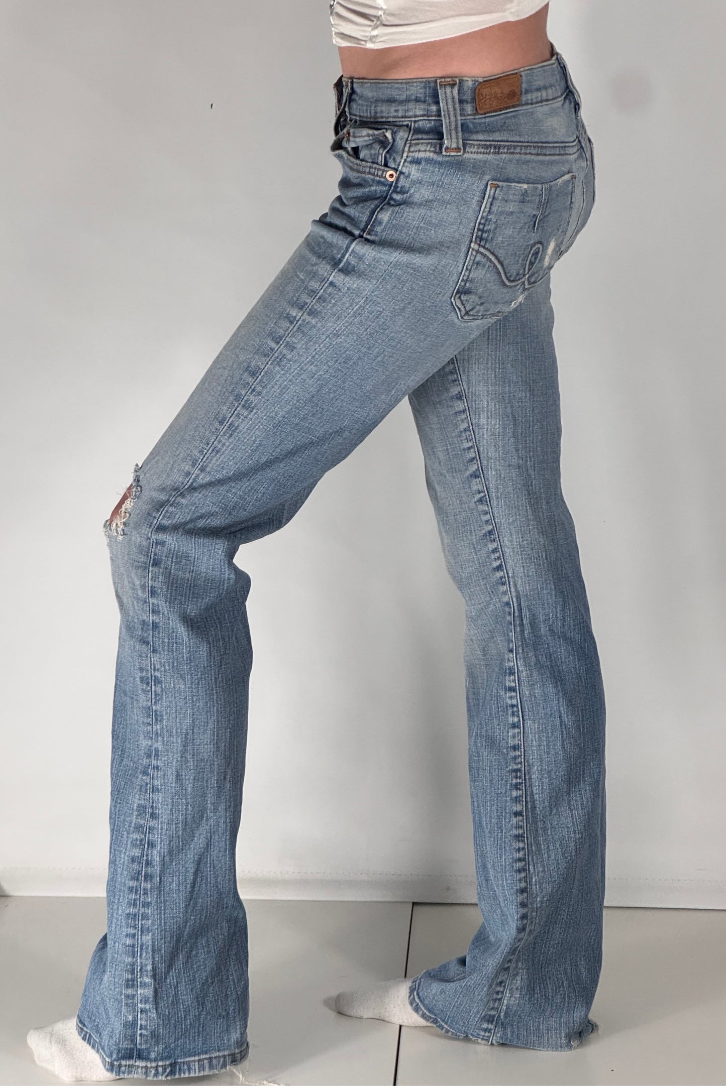 Lågmidjade jeans stl: XXS