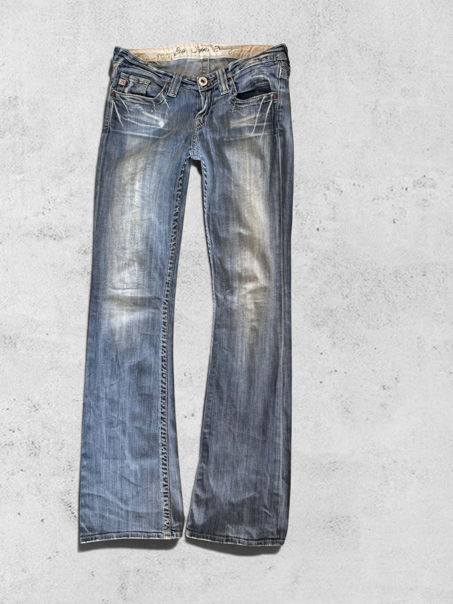 Lågmidjade jeans stl: S