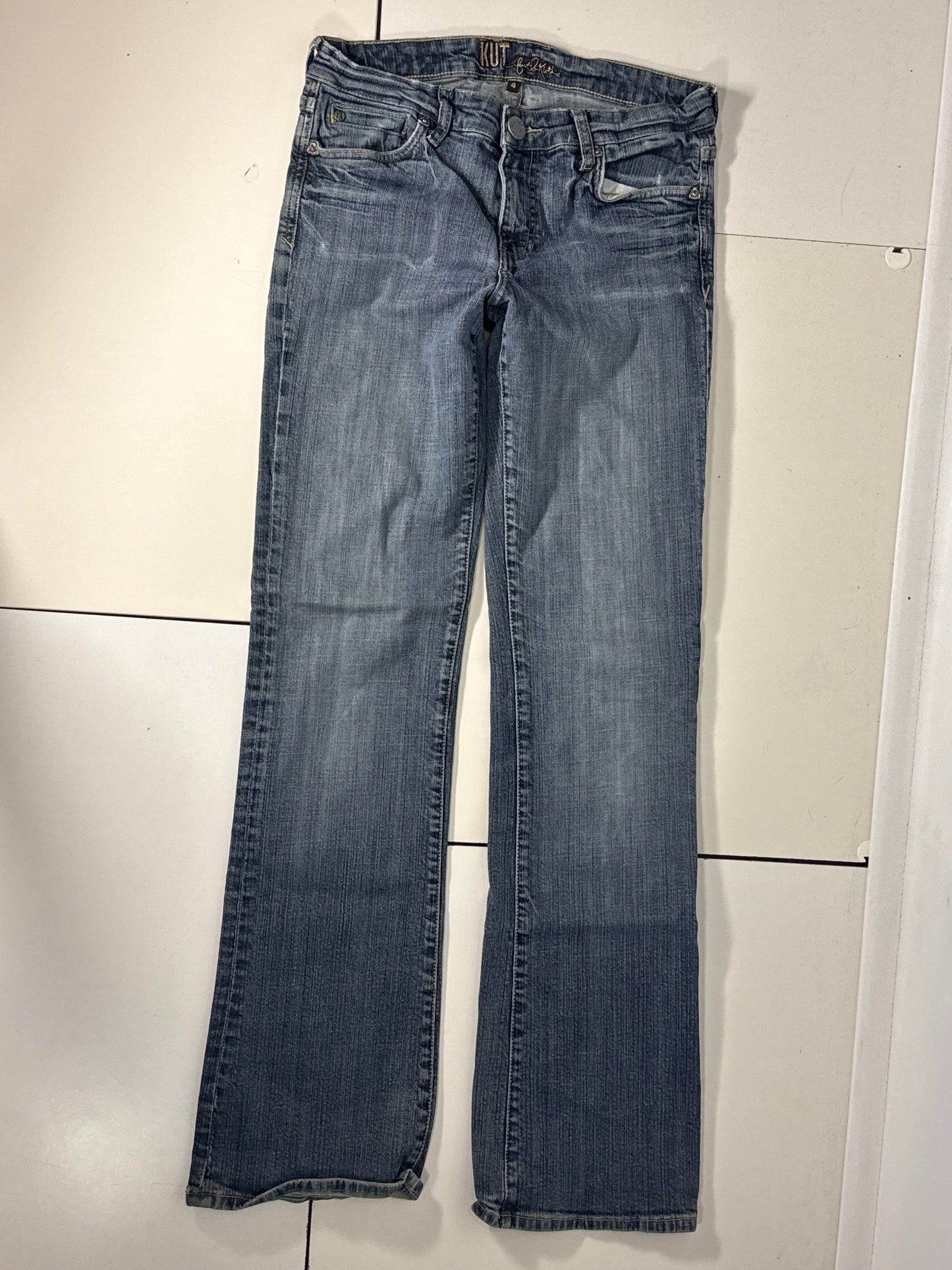 Utsvängda jeans stl: XS/S