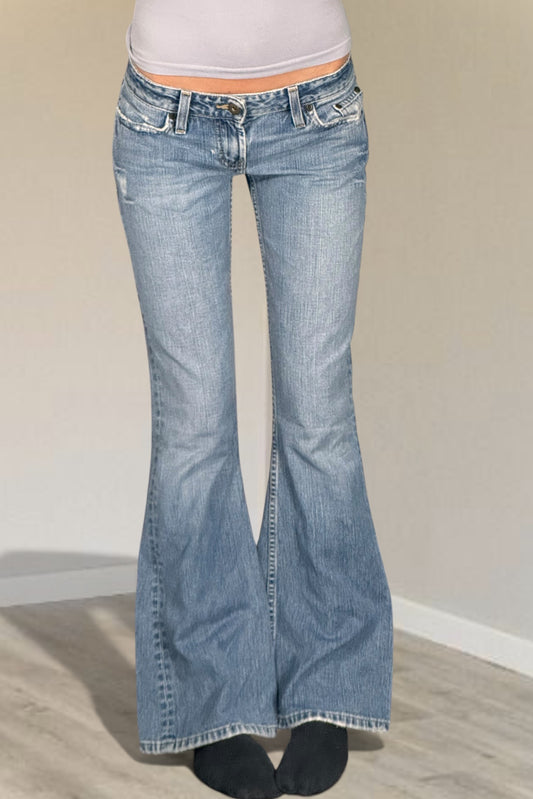 Lågmidjade jeans stl: XS