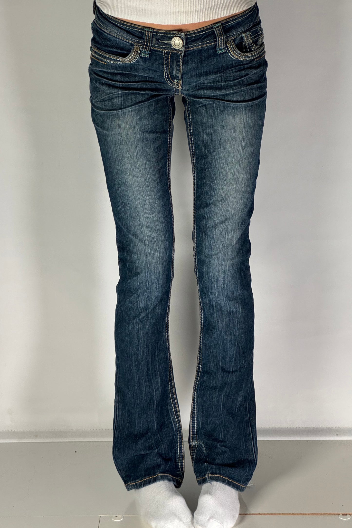 Lågmidjade jeans stl: XXS