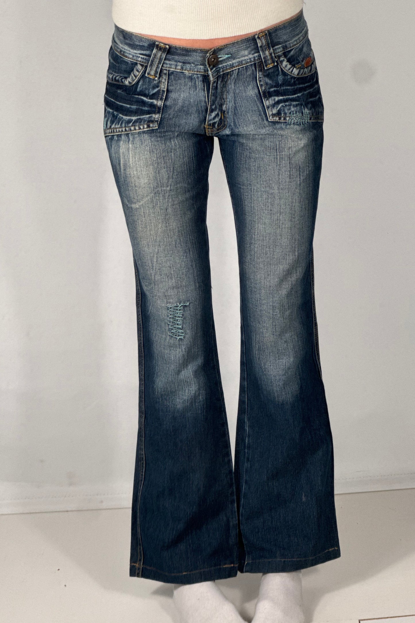 Lavtaljede jeans str: XS