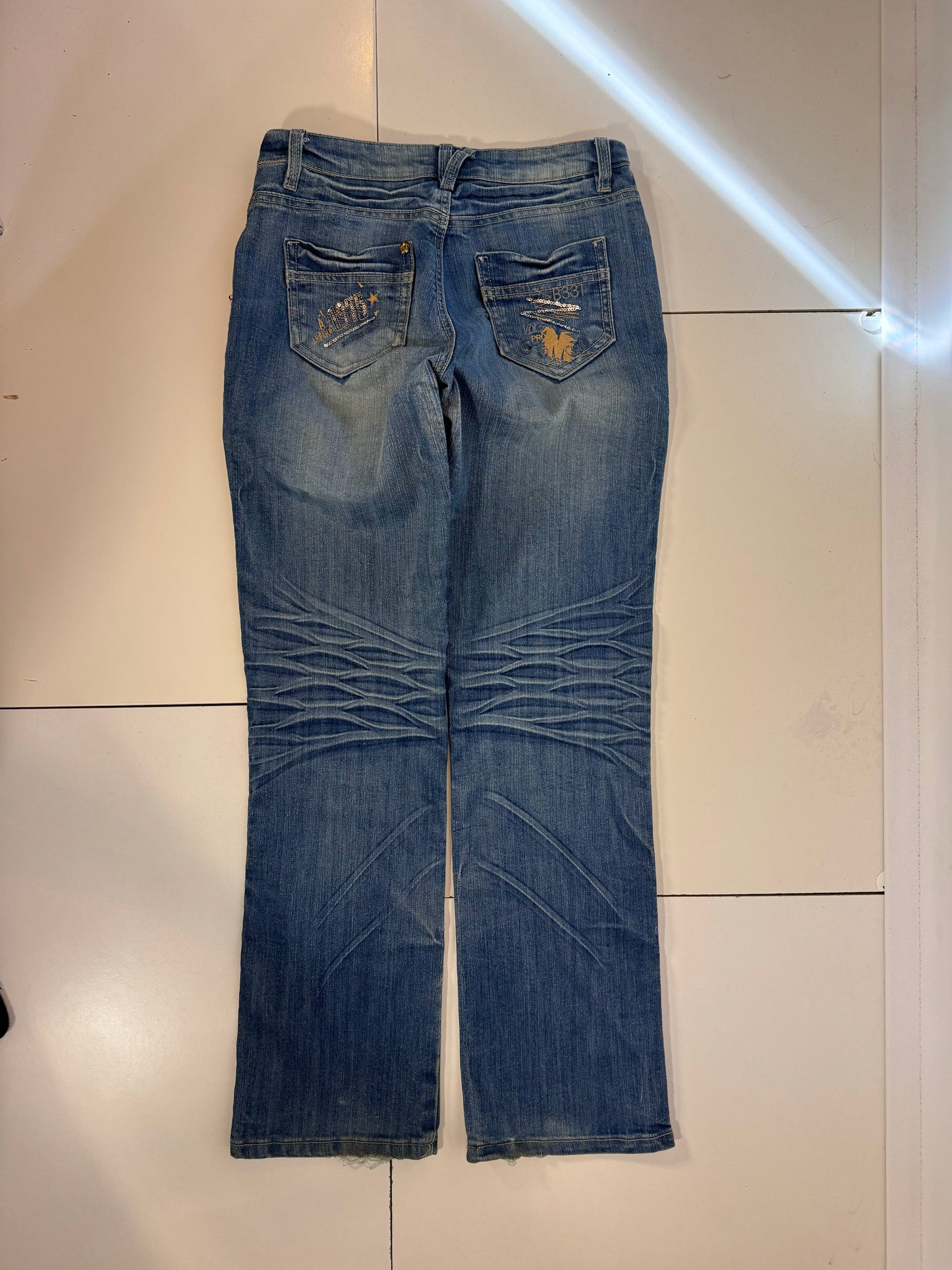 Lågmidjade jeans stl: