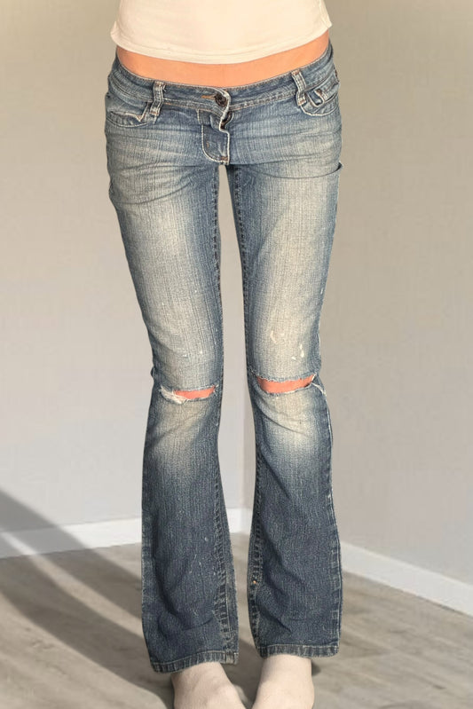 Lågmidjade jeans stl: XS