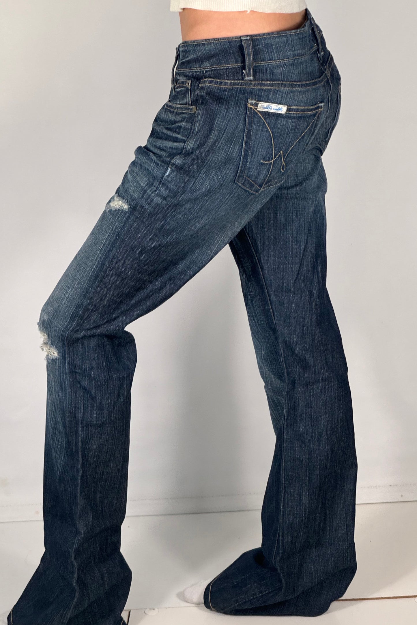 Lågmidjade jeans stl: S