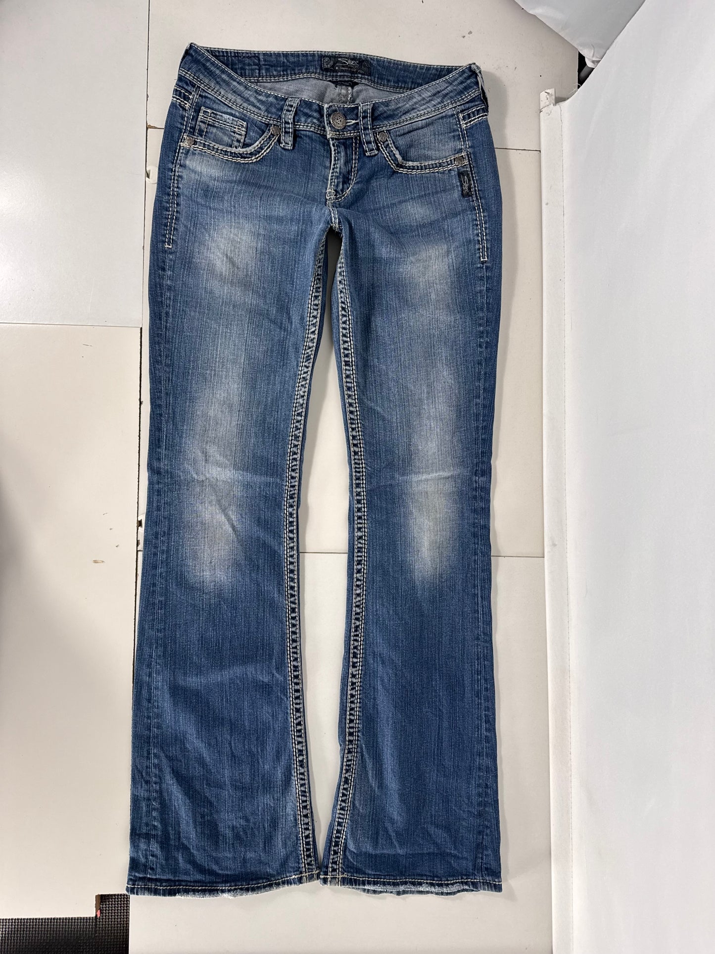 Lågmidjade jeans stl: S