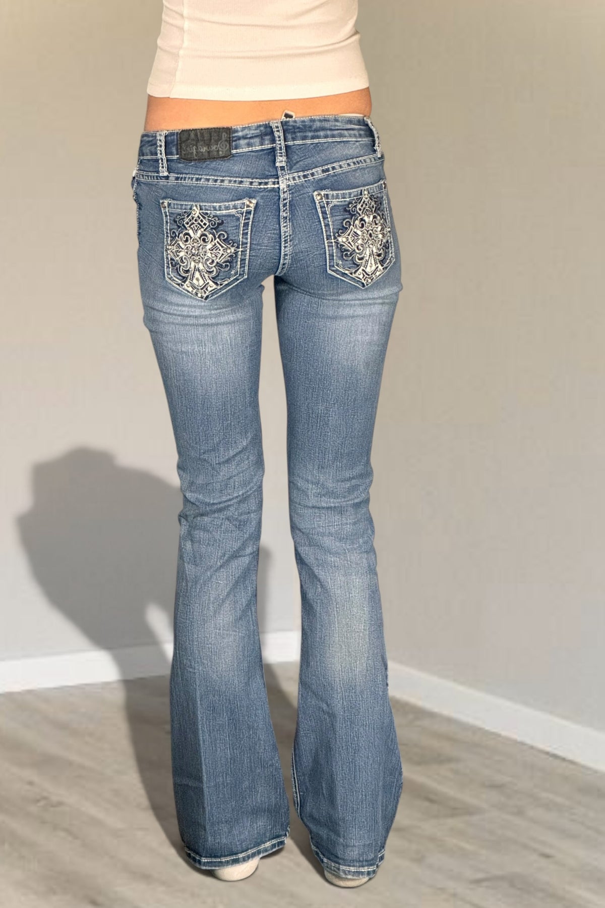 Lågmidjade jeans stl: XS