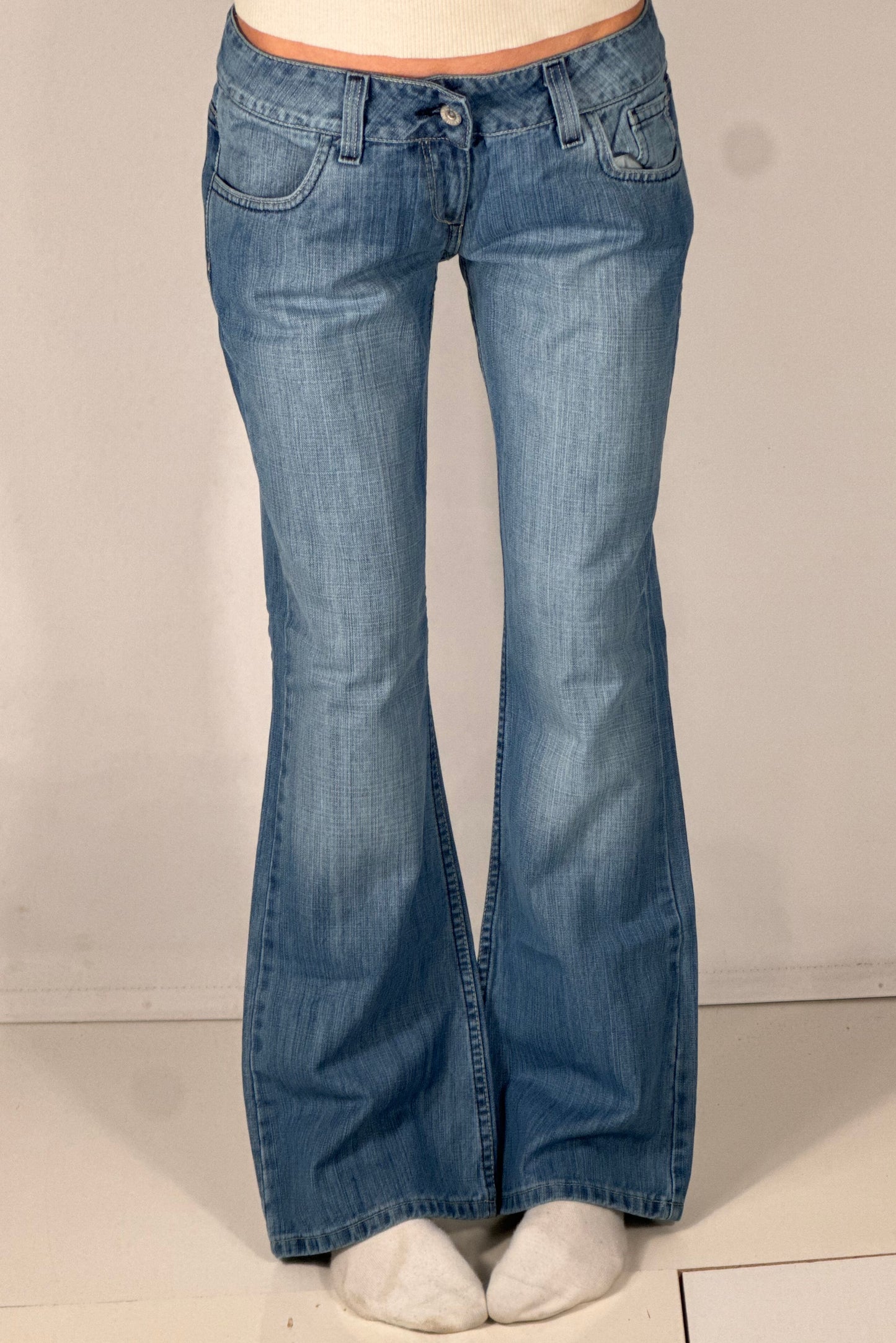 Lavtaljede jeans str: S (W31/L30)