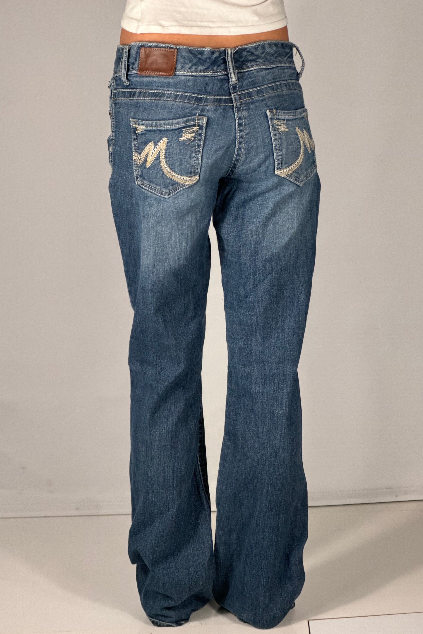Lågmidjade jeans stl: XS