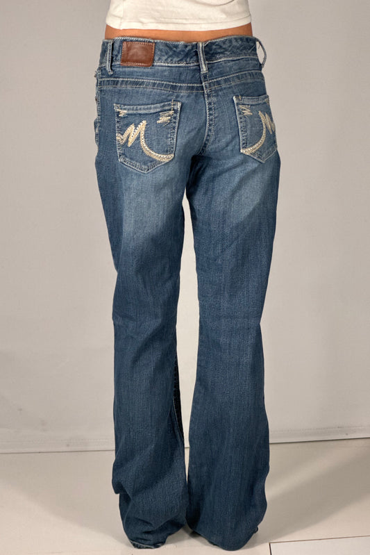 Lavlivede jeans str: XS