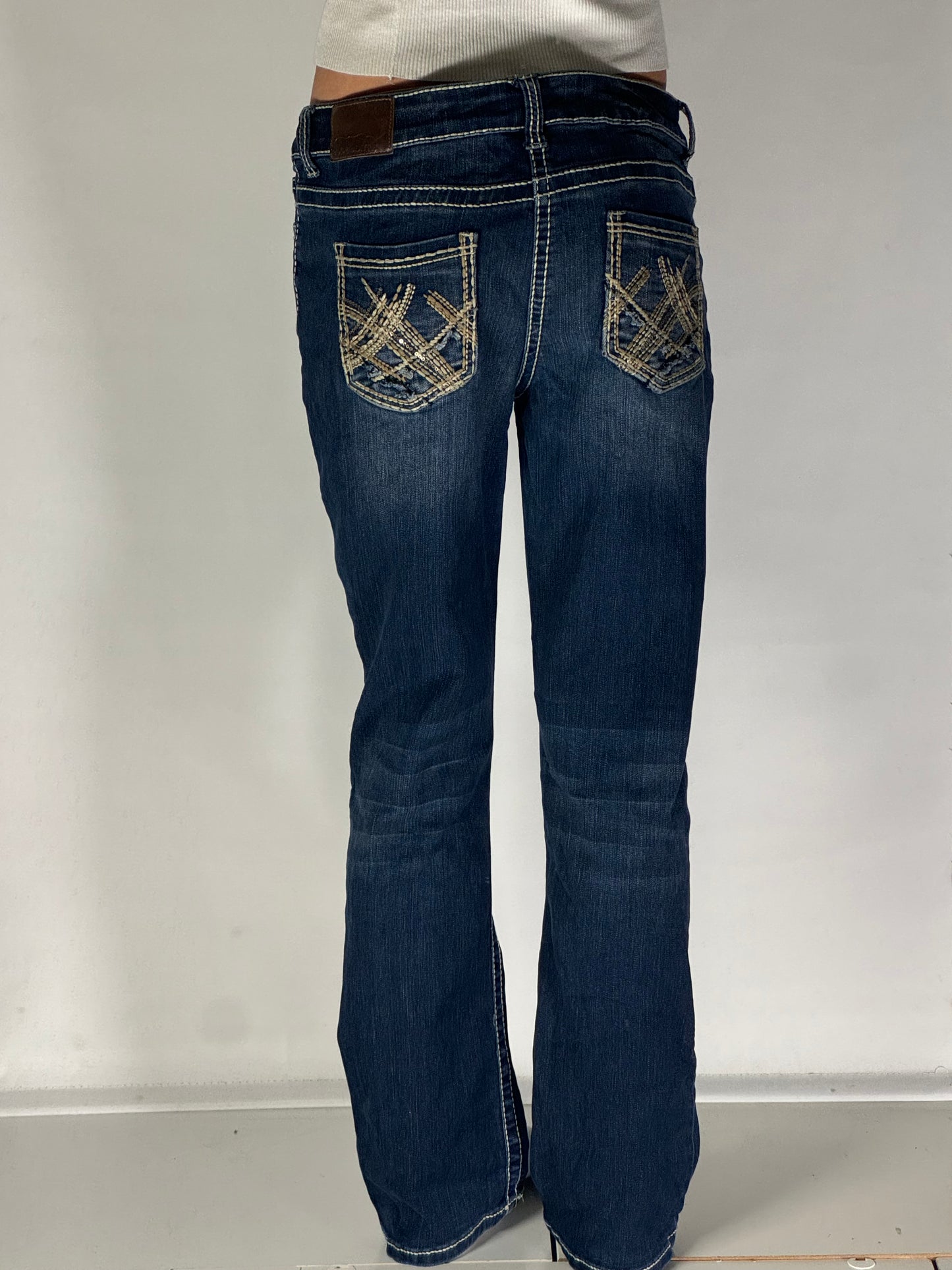 Lågmidjade jeans stl: M