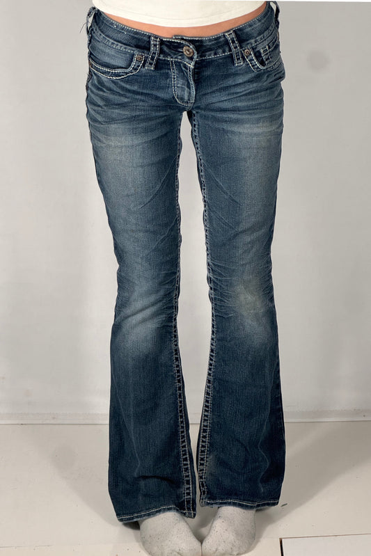 Lågmidjade jeans stl: XS