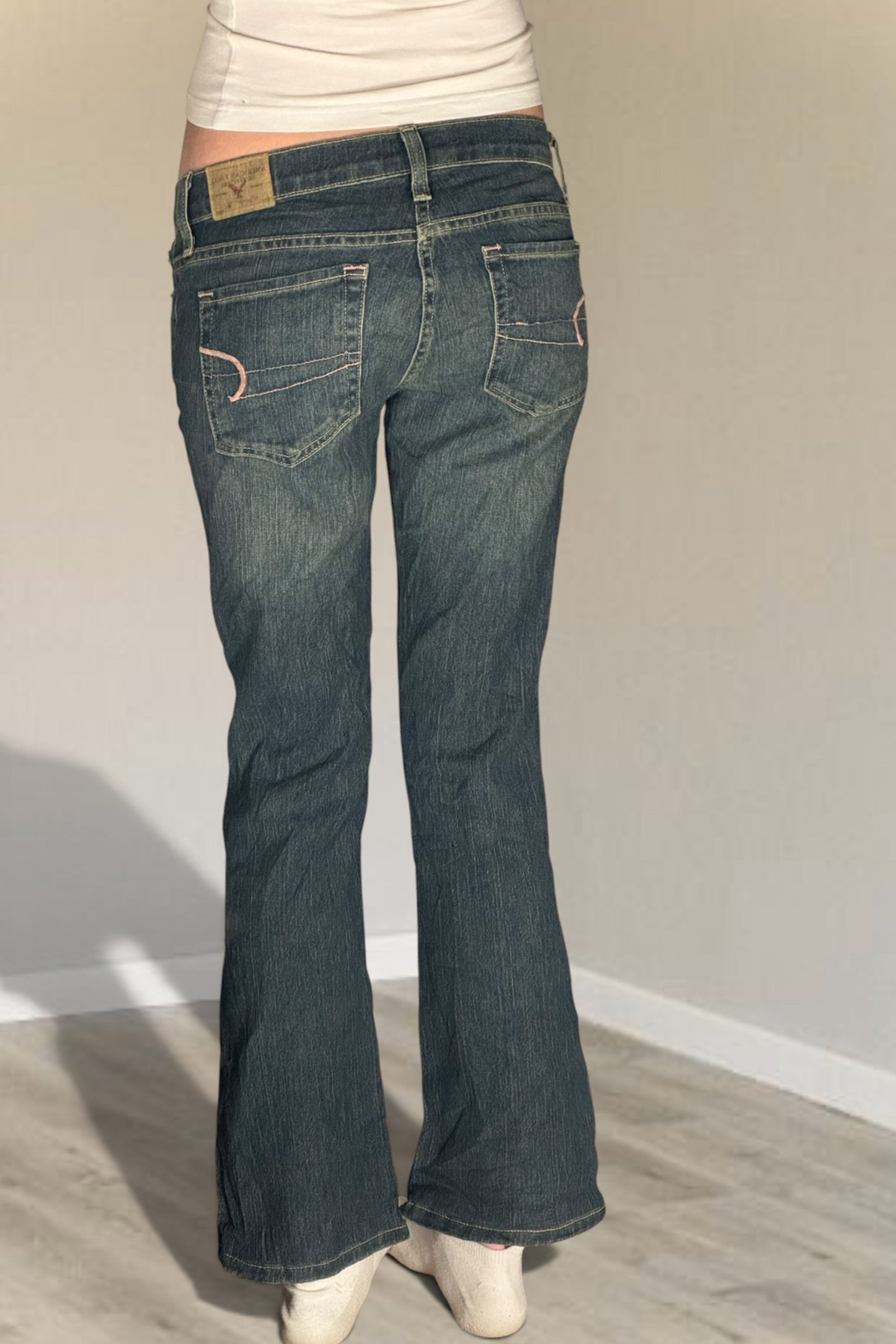 Lågmidjade jeans stl: XS