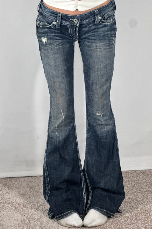 Lågmidjade jeans stl: M