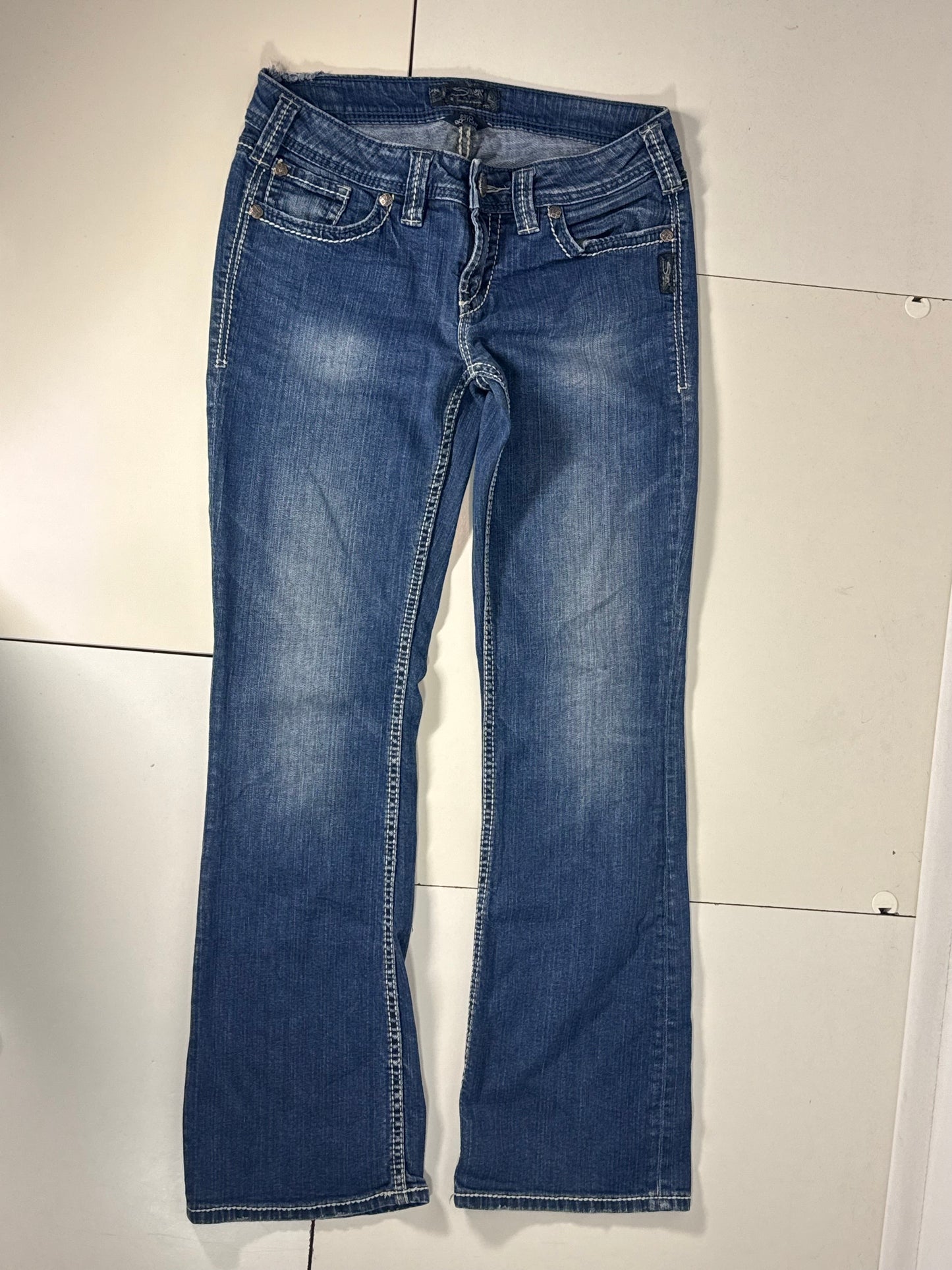 Lågmidjade jeans stl: S