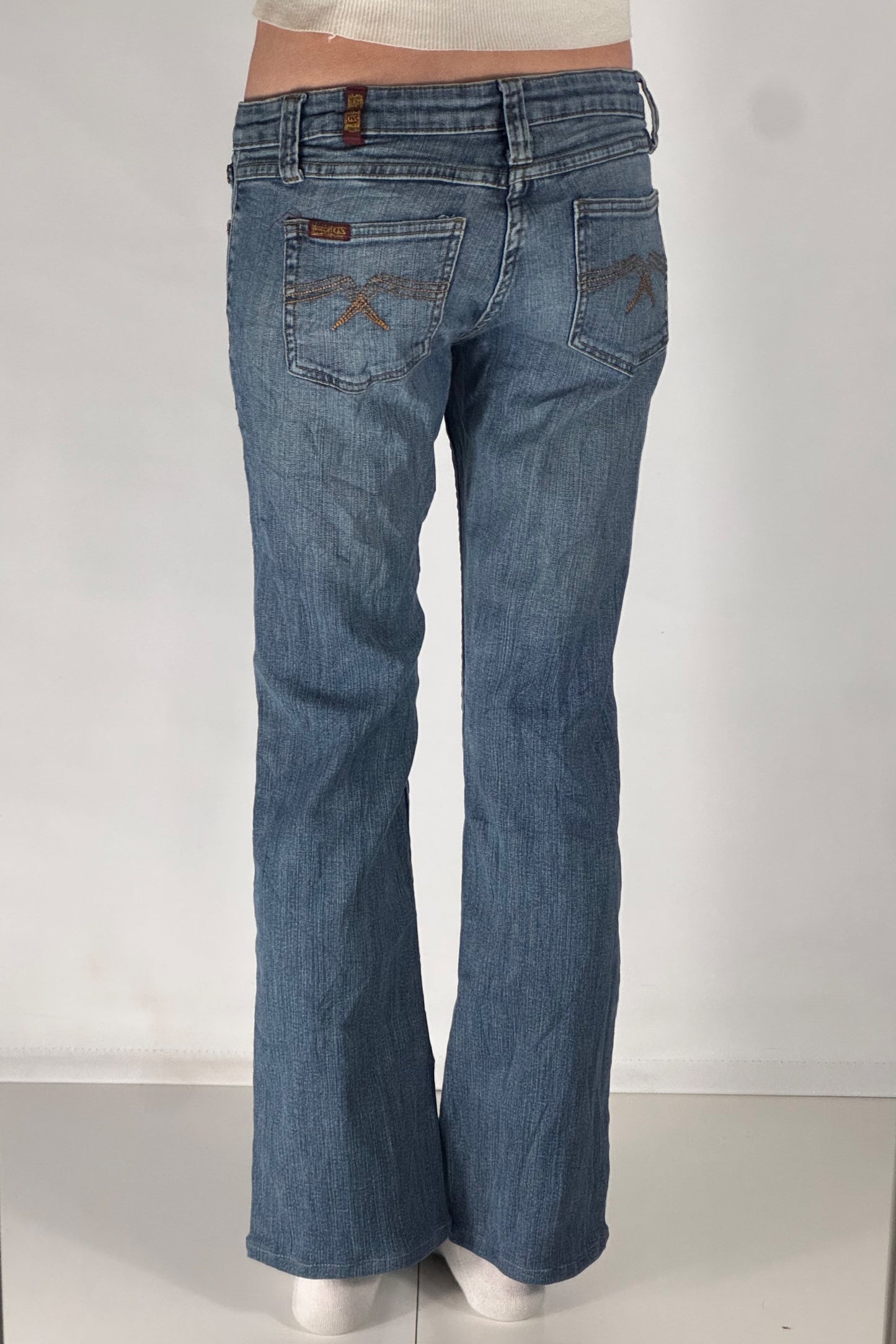 Lågmidjade jeans stl: S