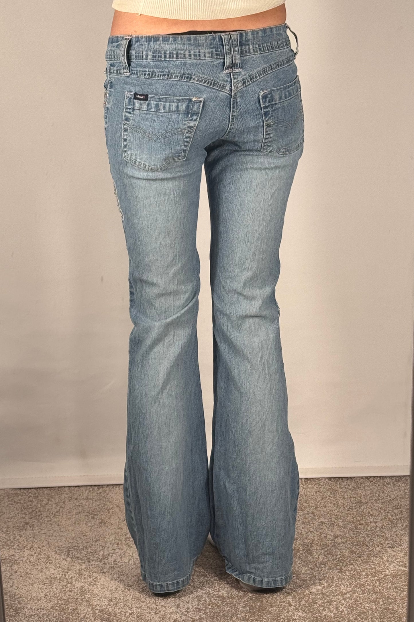 Lågmidjade jeans stl: XS