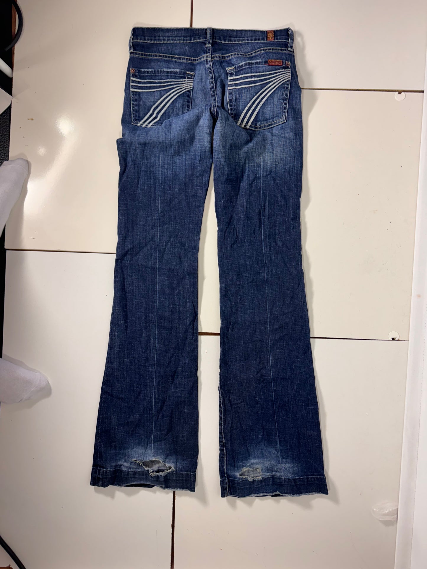 Lågmidjade jeans stl: XS