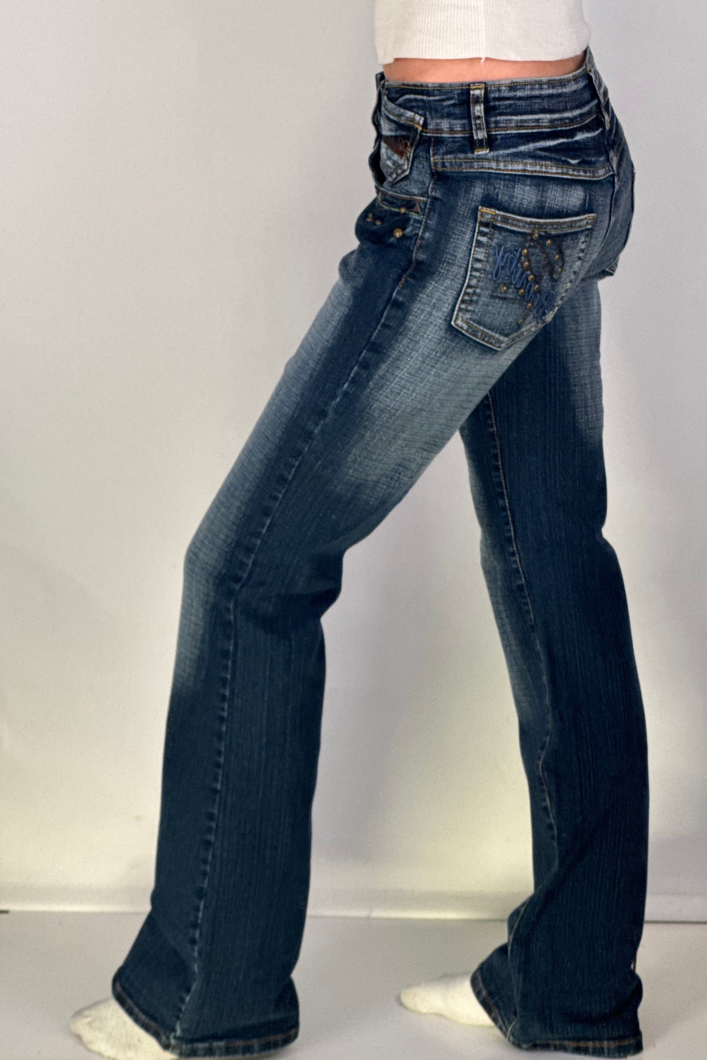 Lavtaljede jeans str: XXS