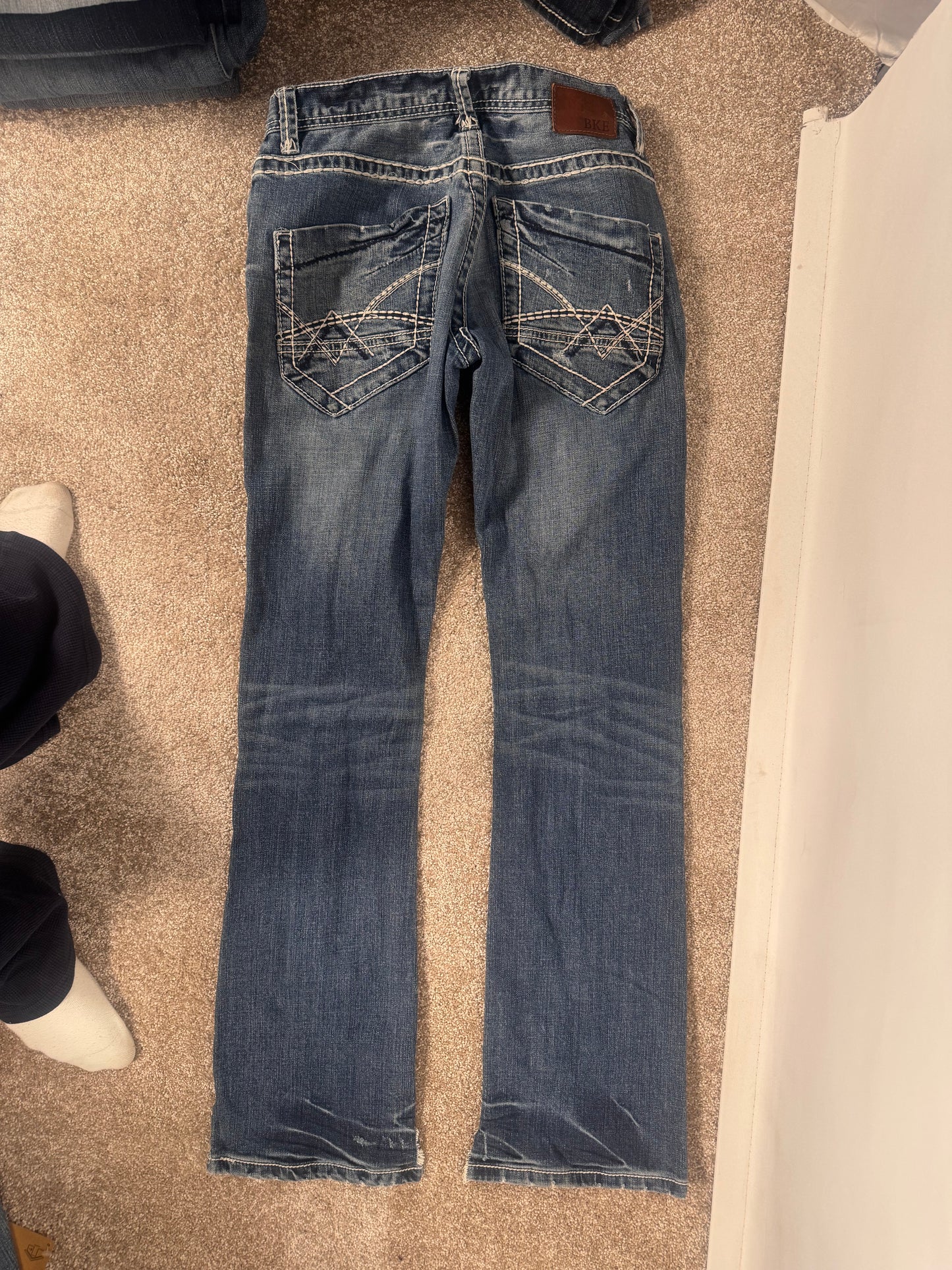 Lågmidjade jeans stl: XXS
