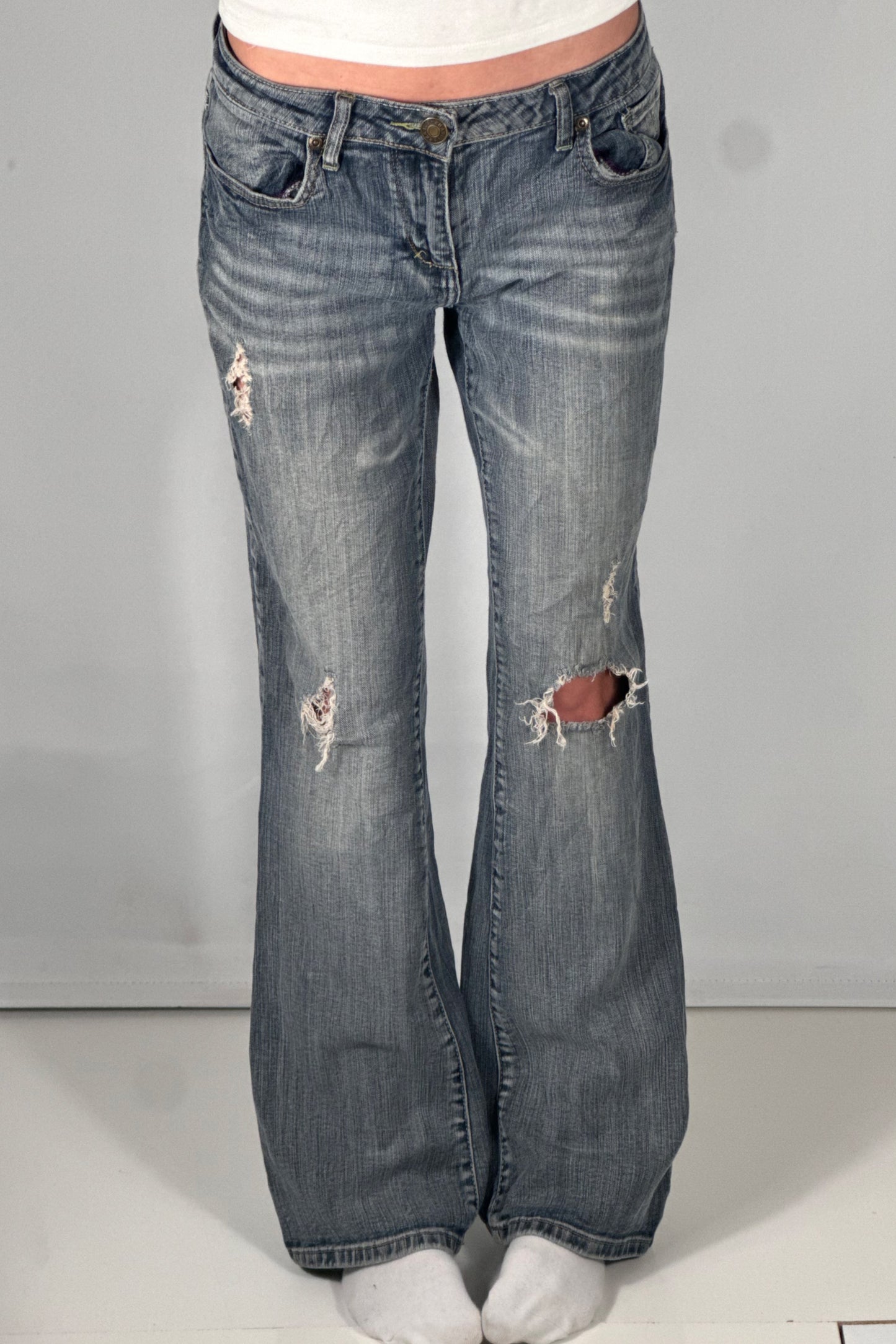 Lågmidjade jeans stl: M