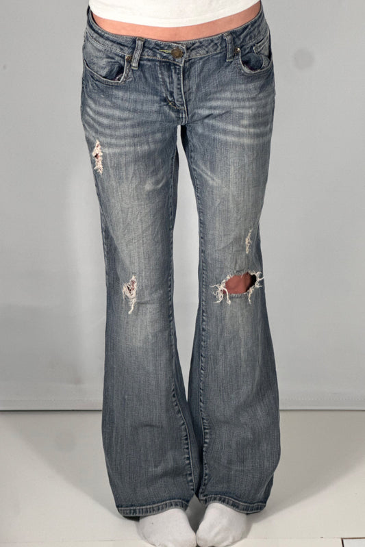 Lågmidjade jeans stl: M