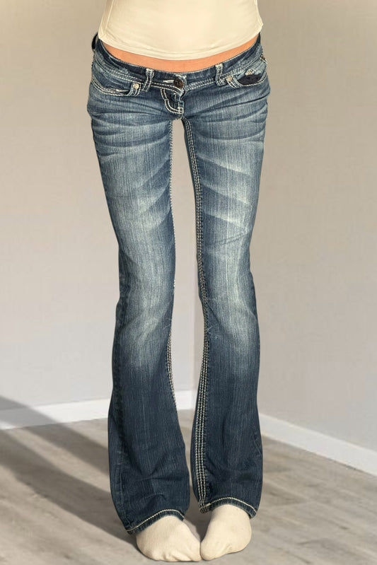 Lågmidjade jeans stl: XS