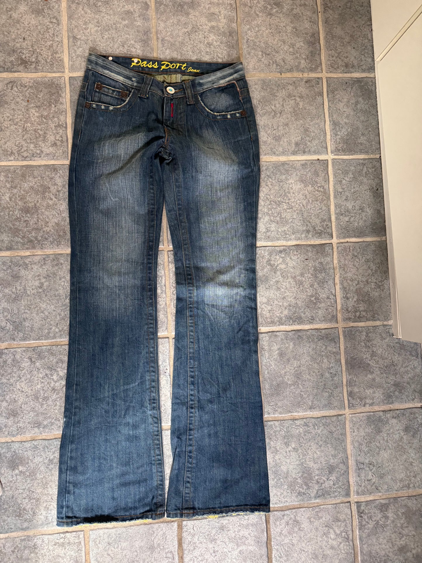 Lågmidjade jeans stl: XS