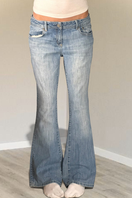 Lågmidjade jeans stl: M