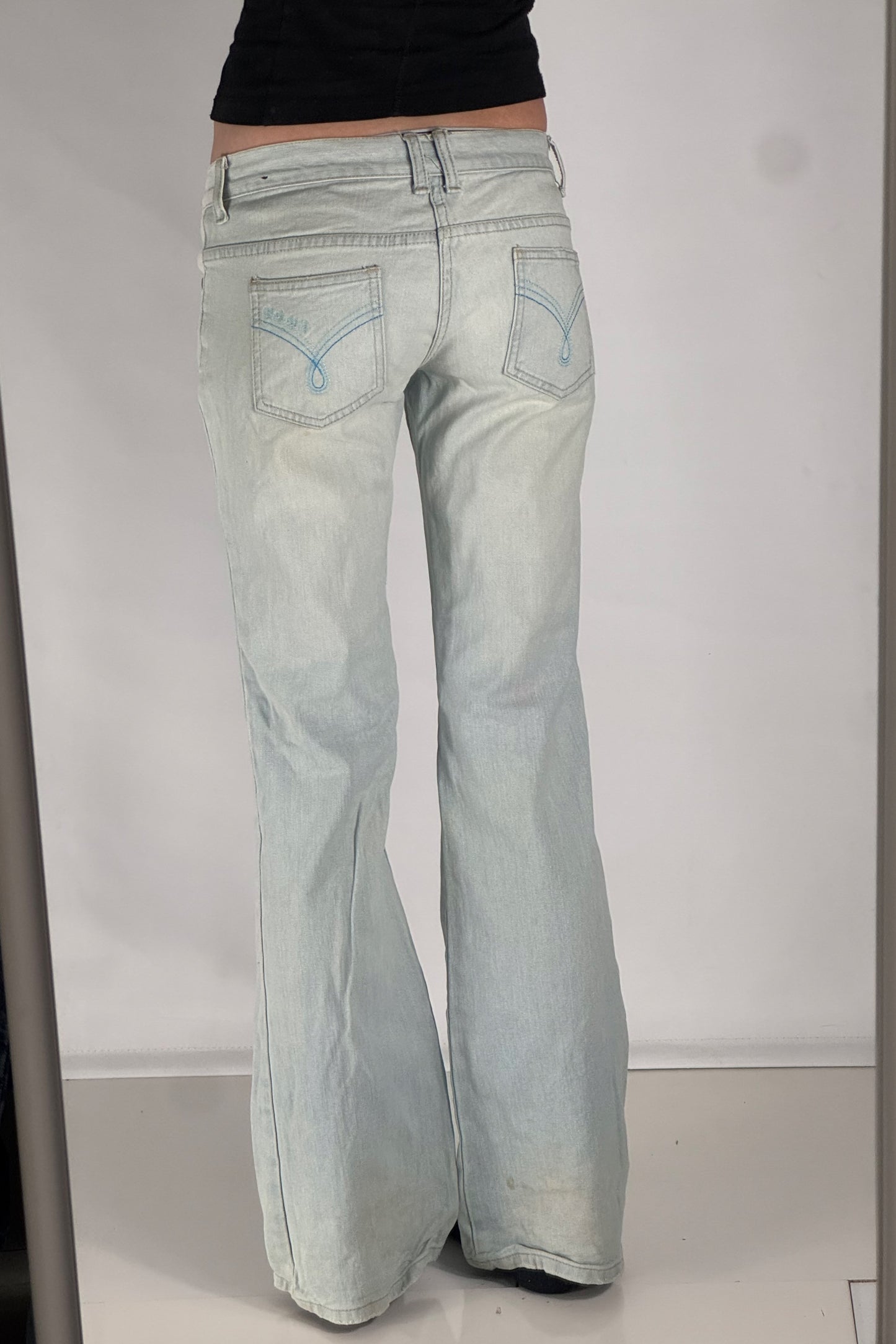 Lågmidjade jeans stl: XS