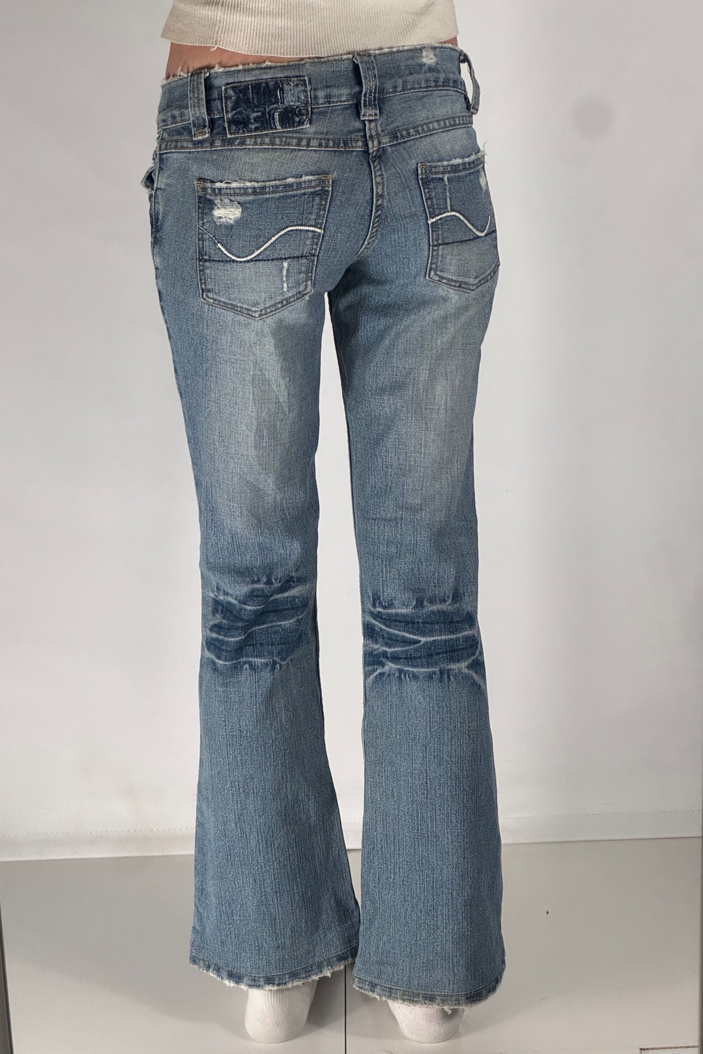 Lågmidjade jeans stl: XS