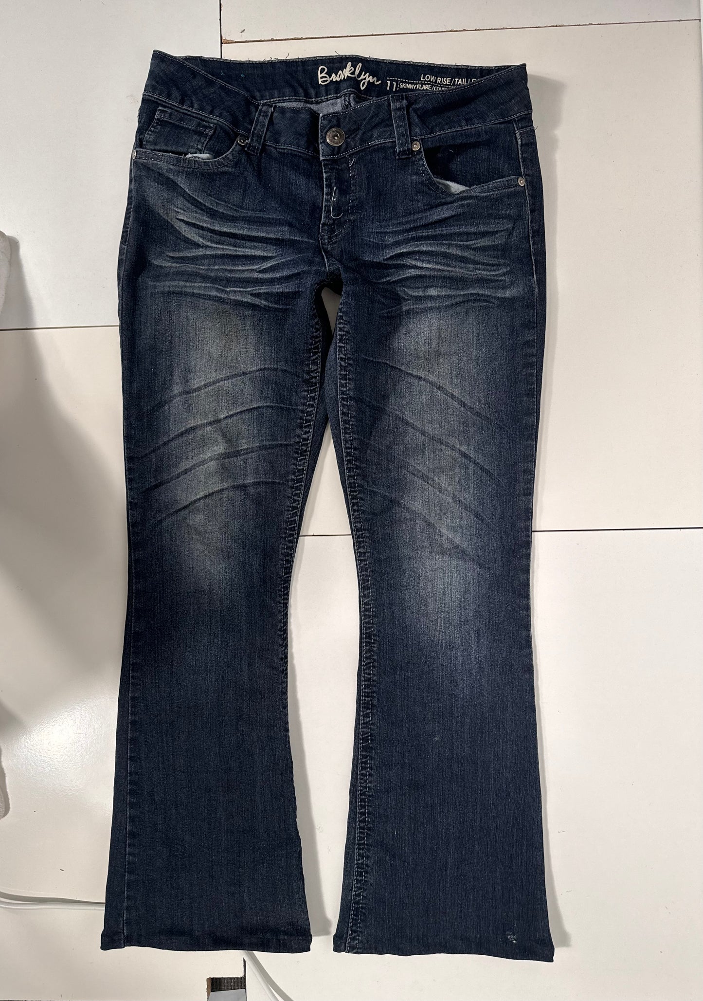 Lågmidjade jeans stl: M