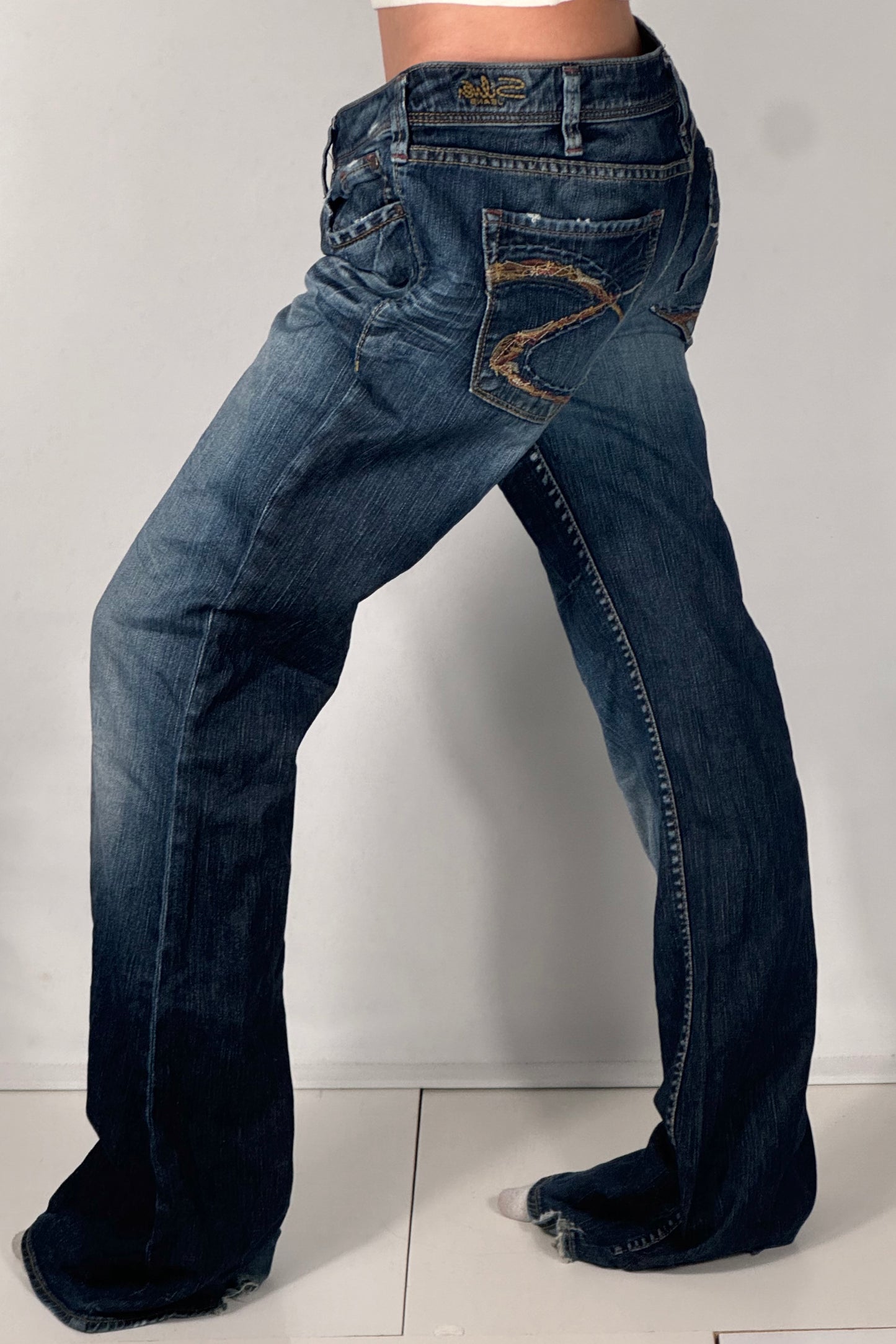 Lågmidjade jeans stl: L