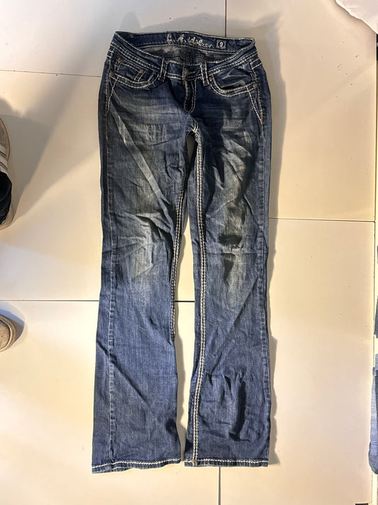 Lågmidjade jeans stl:
