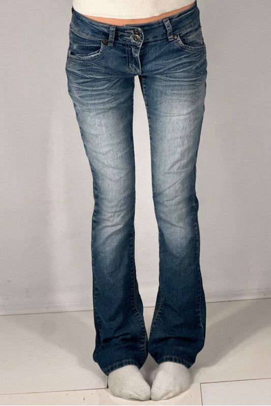 Lavlivede jeans str: XS