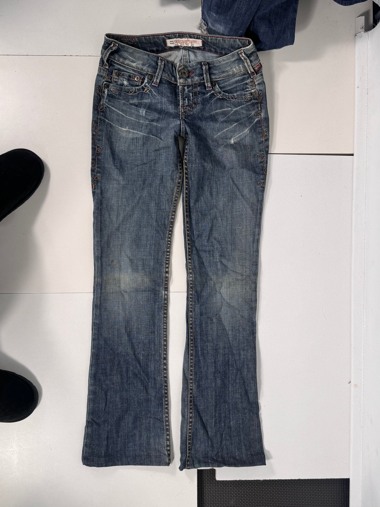 Lågmidjade jeans stl: XXS