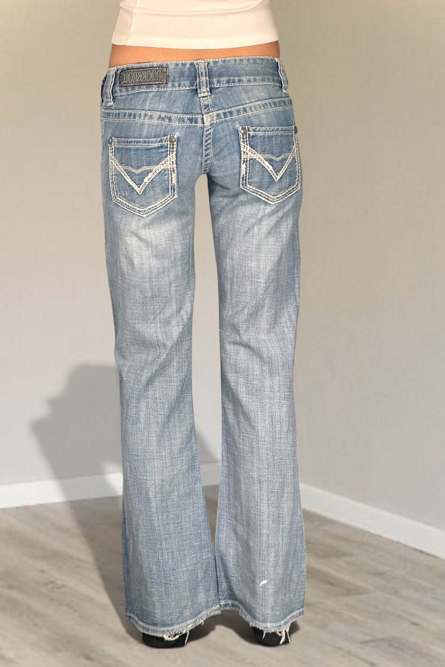 Lågmidjade jeans stl: XXS