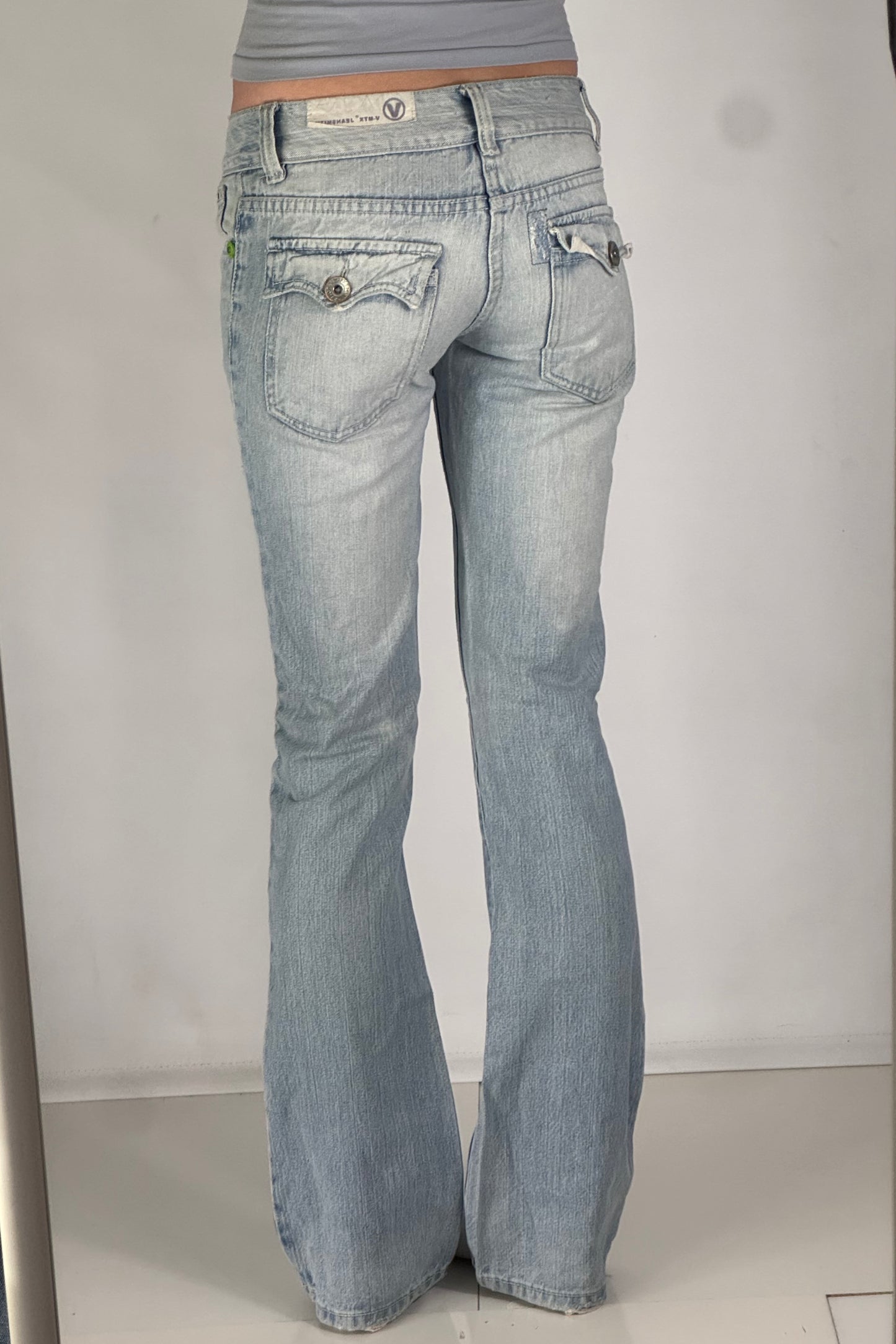 Lågmidjade jeans stl: XS