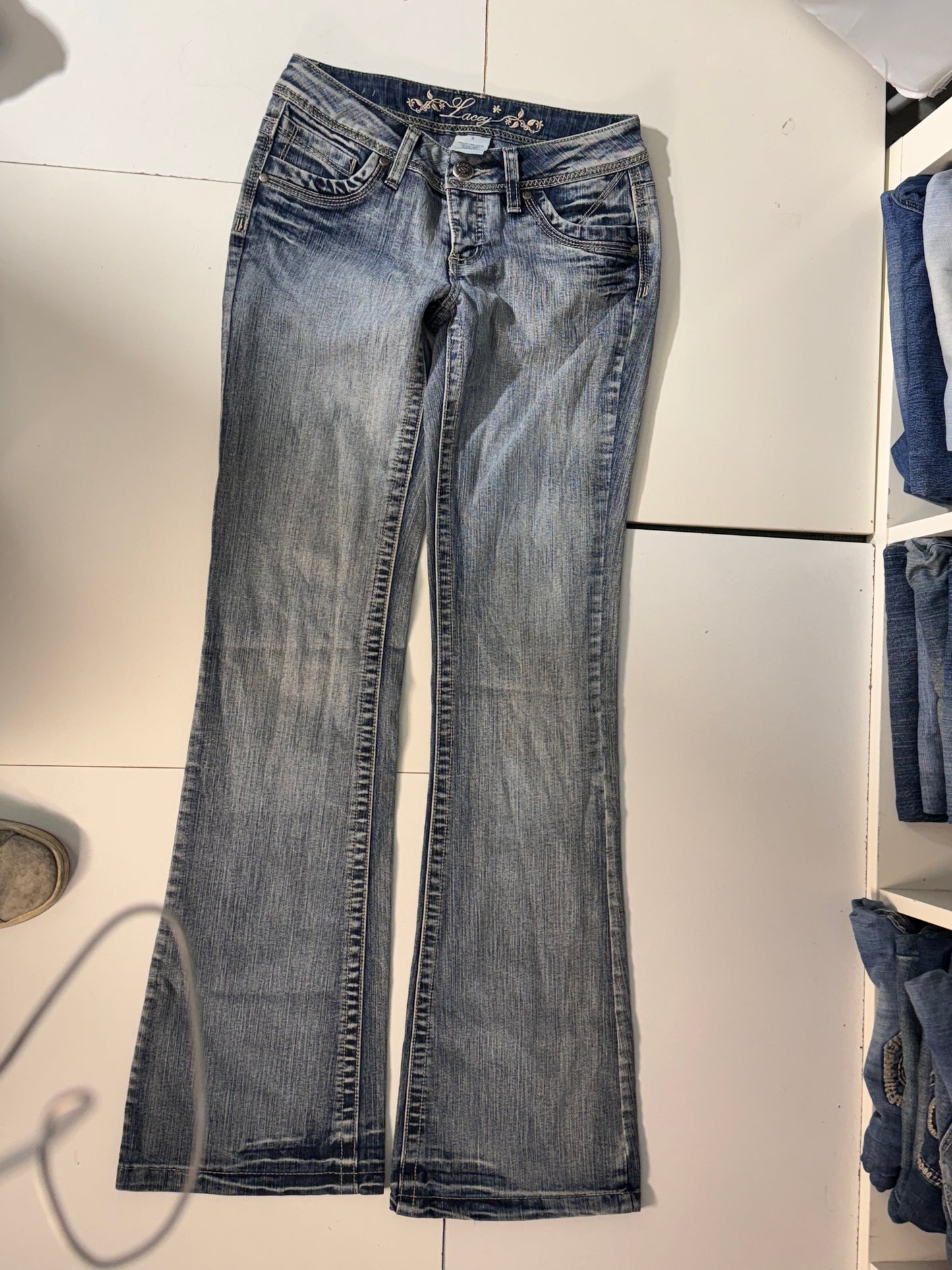 Lågmidjade jeans stl: XXS