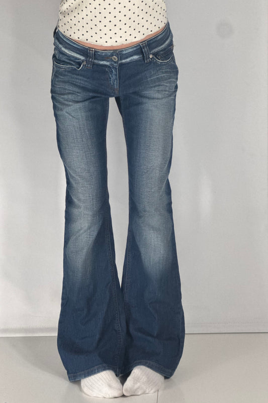Lågmidjade jeans stl: S