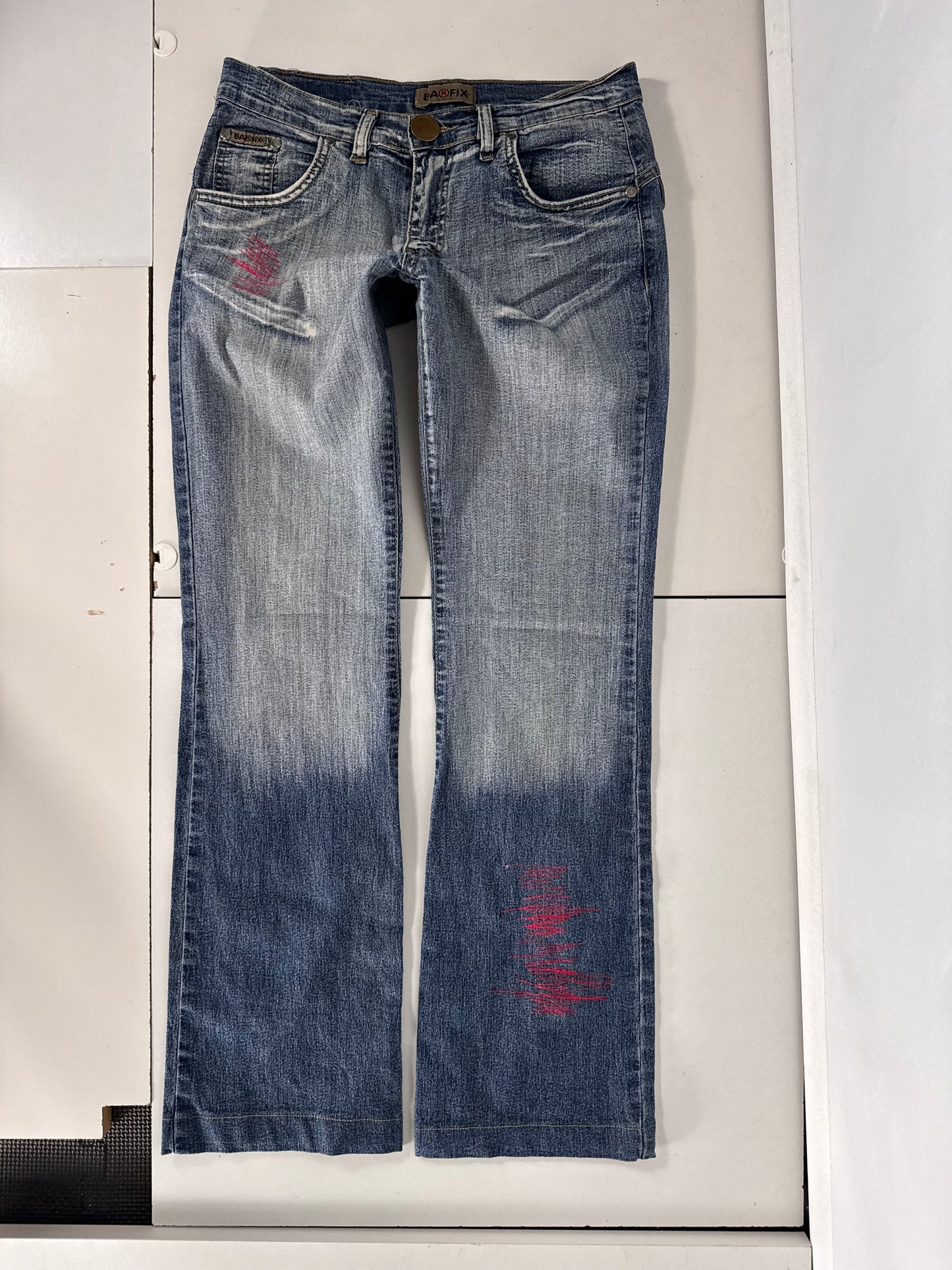 Lågmidjade jeans stl: XS