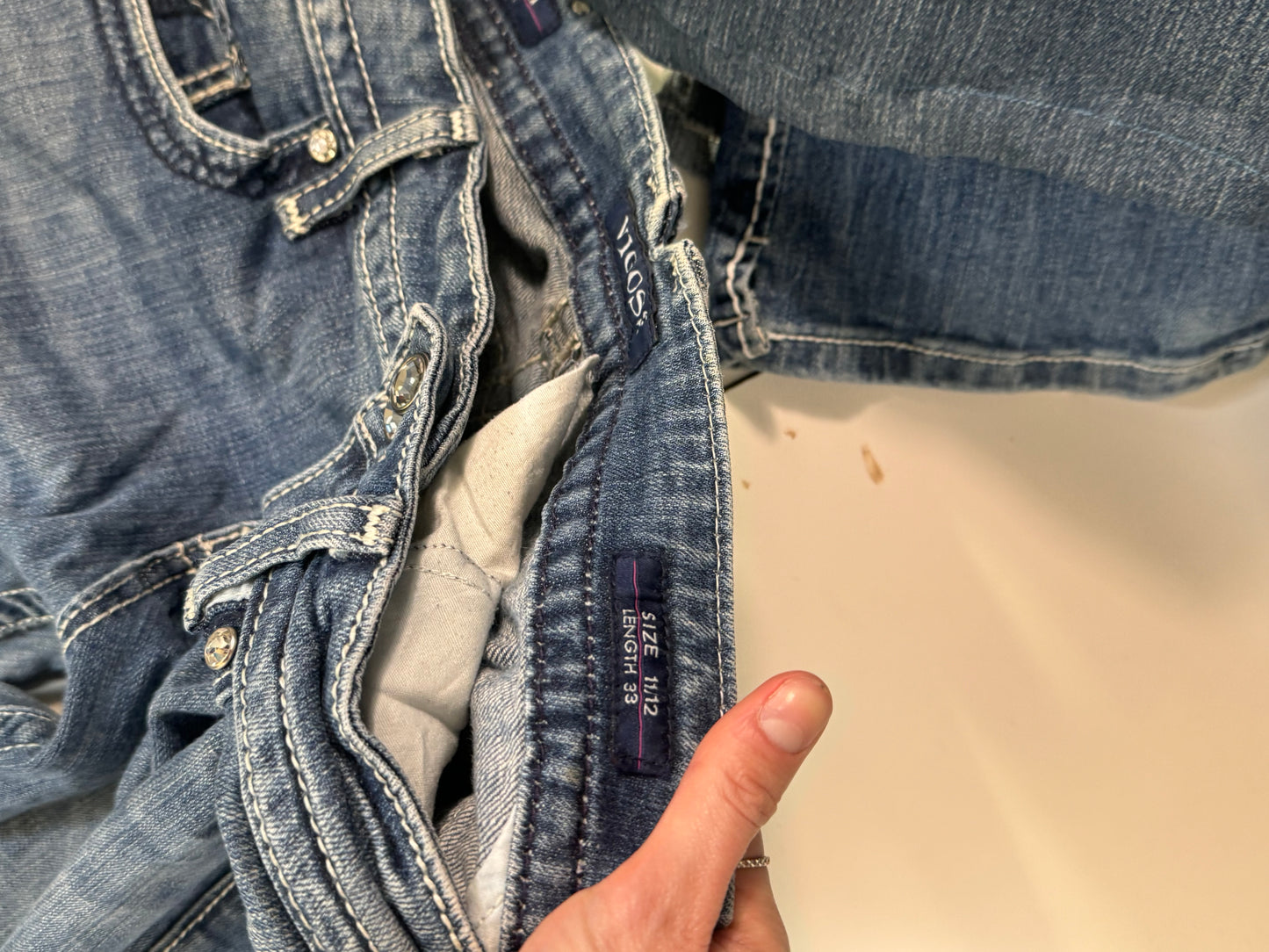 Lågmidjade jeans stl: L