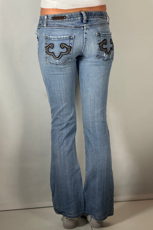 Lågmidjade jeans stl: XS