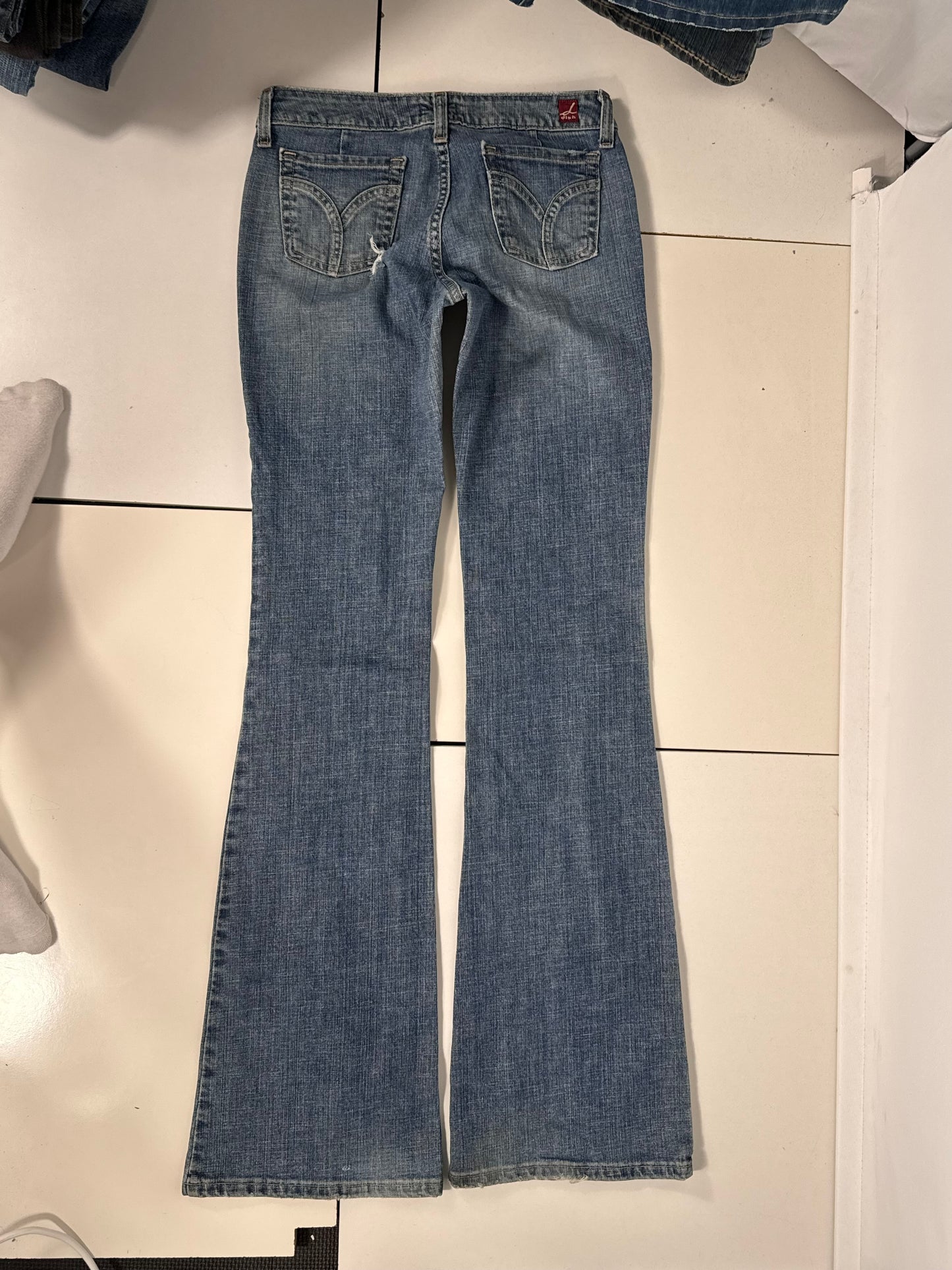 Lågmidjade jeans stl: S
