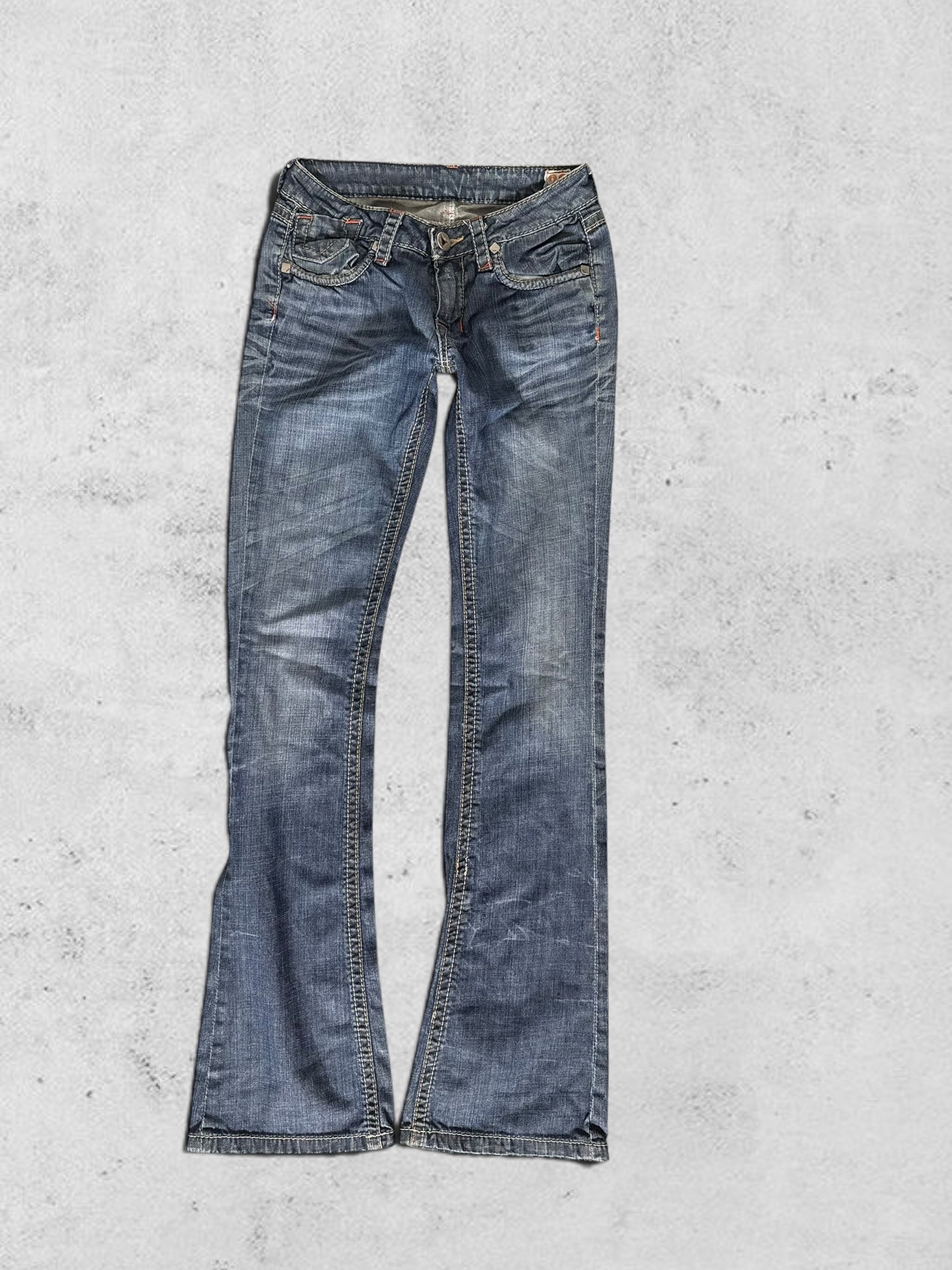 Lågmidjade jeans stl: XXS