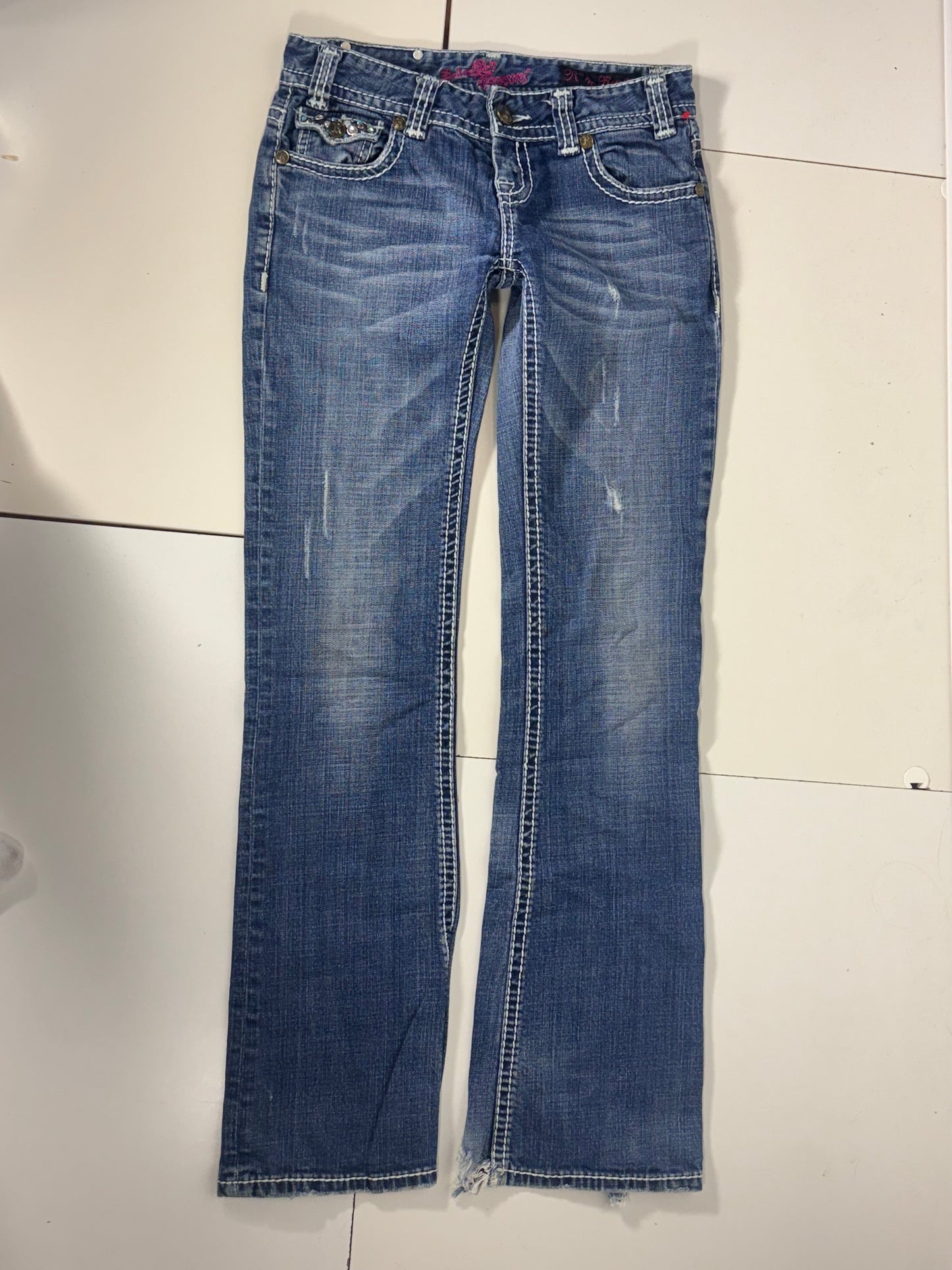 Lågmidjade jeans stl: XS