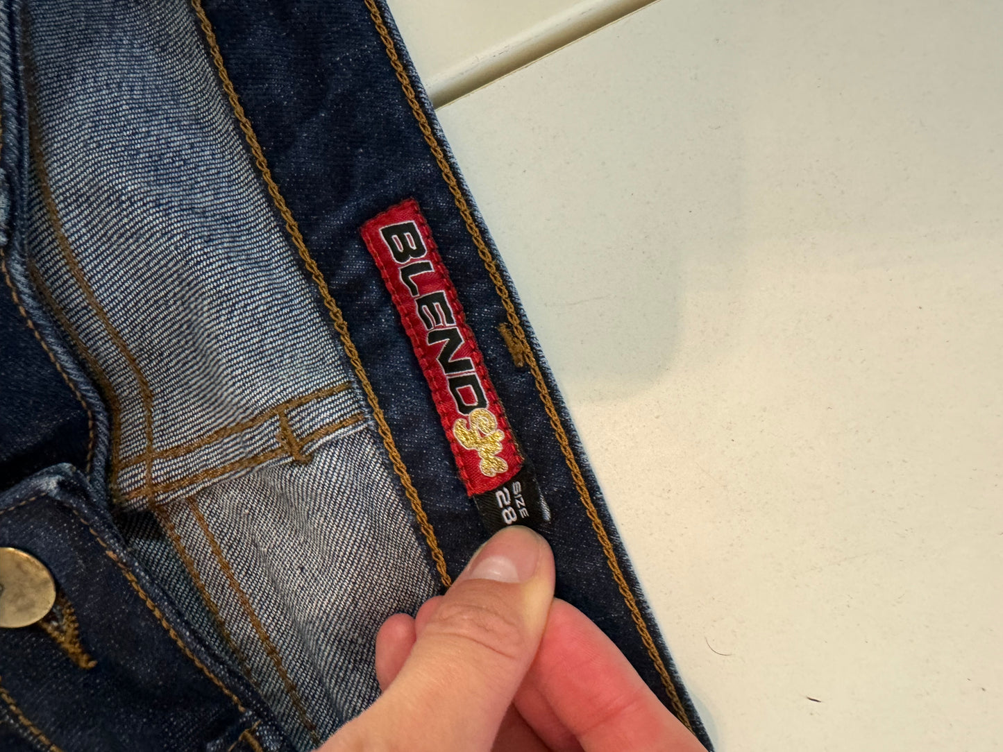 Lågmidjade jeans stl: S