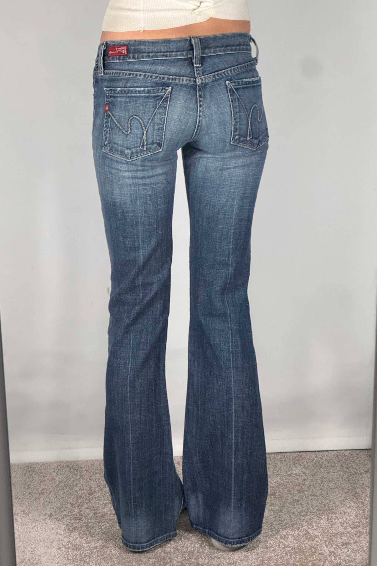 Lågmidjade jeans stl: XXS